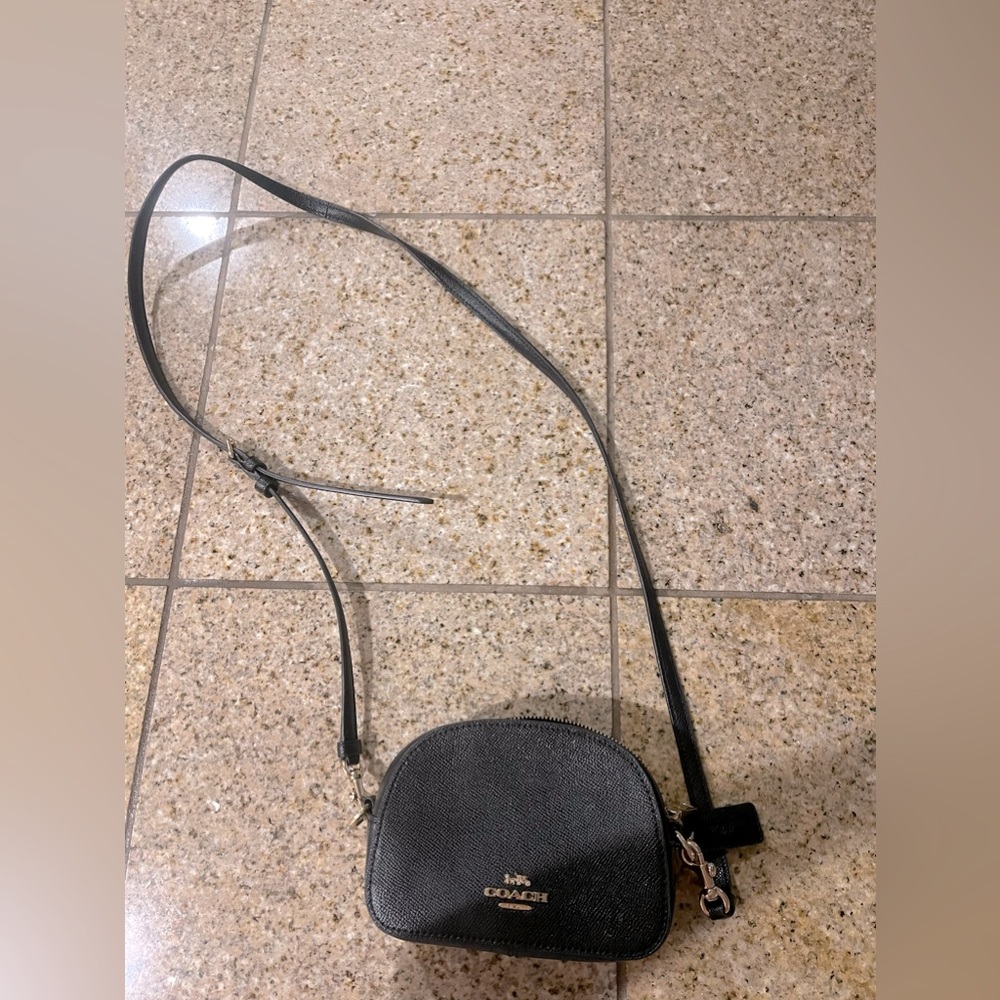 Black Coach Crossbody